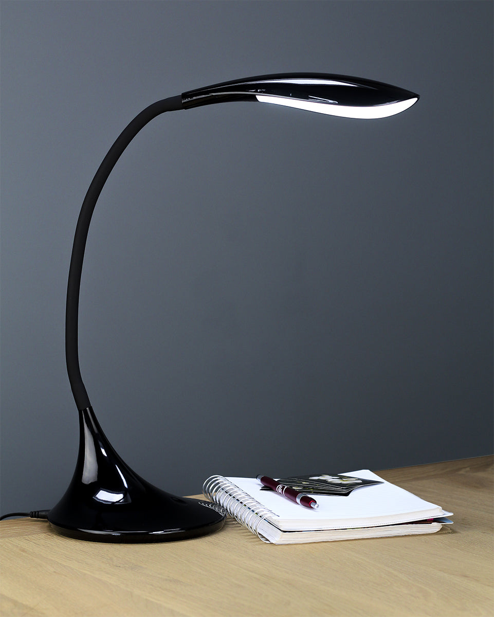 High Vision LED Desk Light - Black